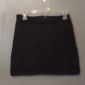 Free people mini skit size 8 black